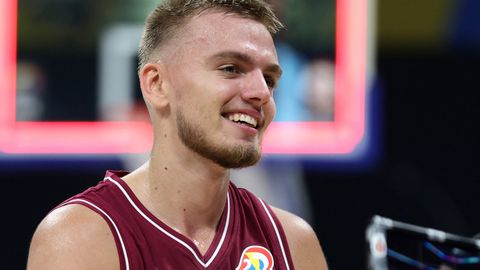 Läti korvpallikangelane on NBA radaril