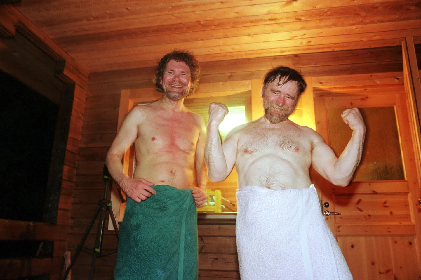 Soomlased saunas