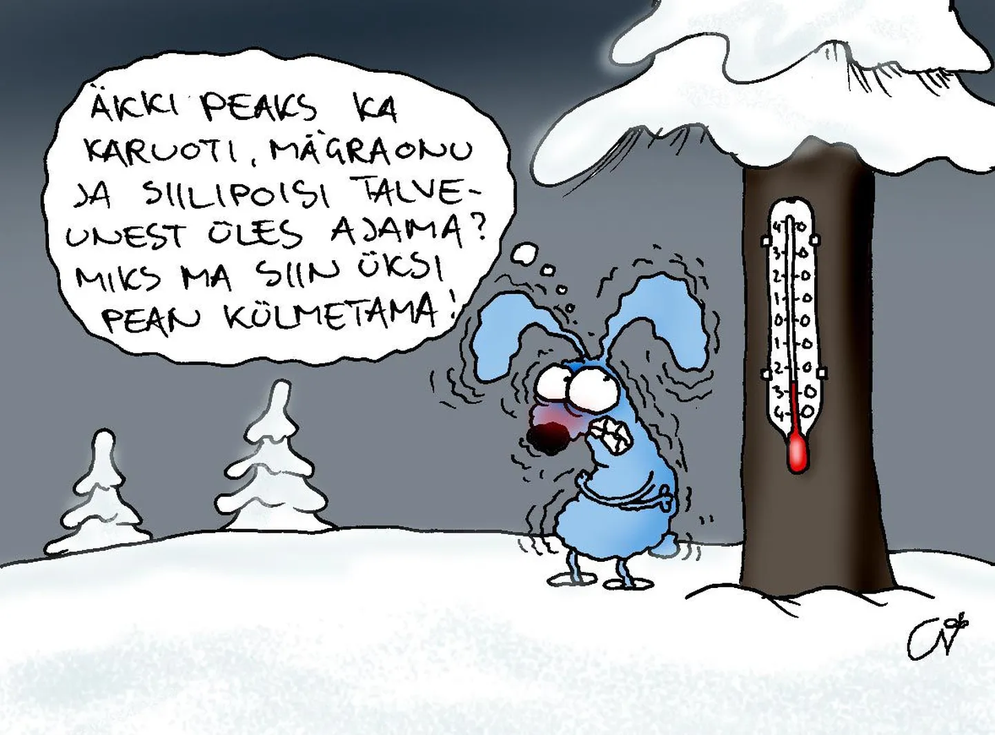 Külm on.
