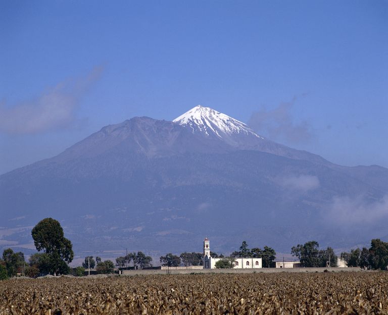 5636-meetribe Pico de Orizaba vulkaan on Mehhiko kõige kõrgem nägi