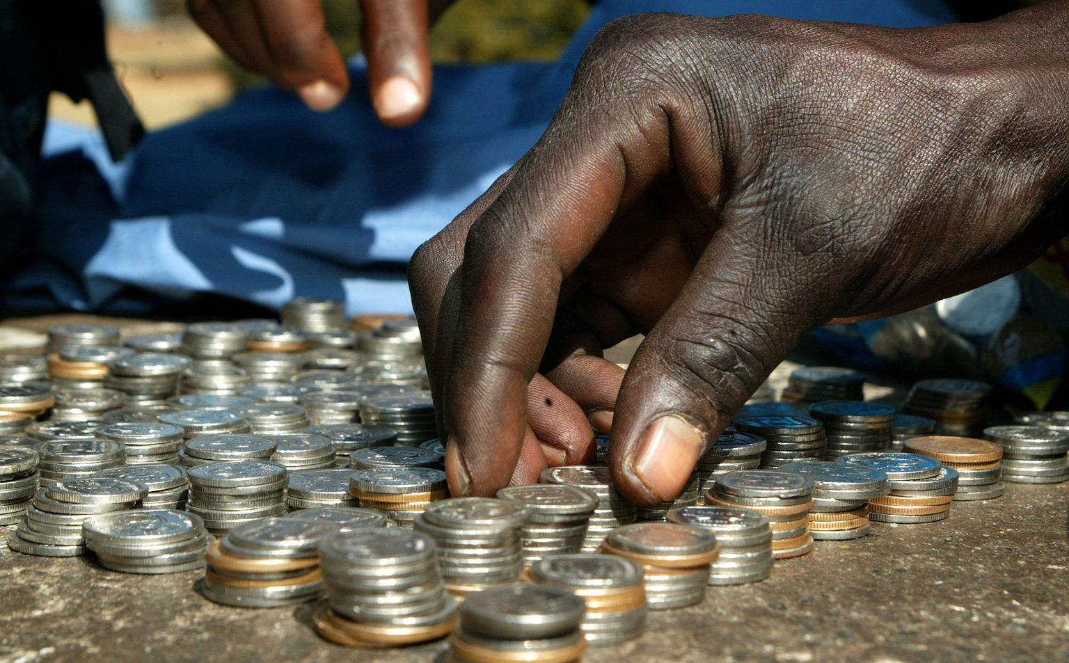 Zimbabwes on müntide puudus