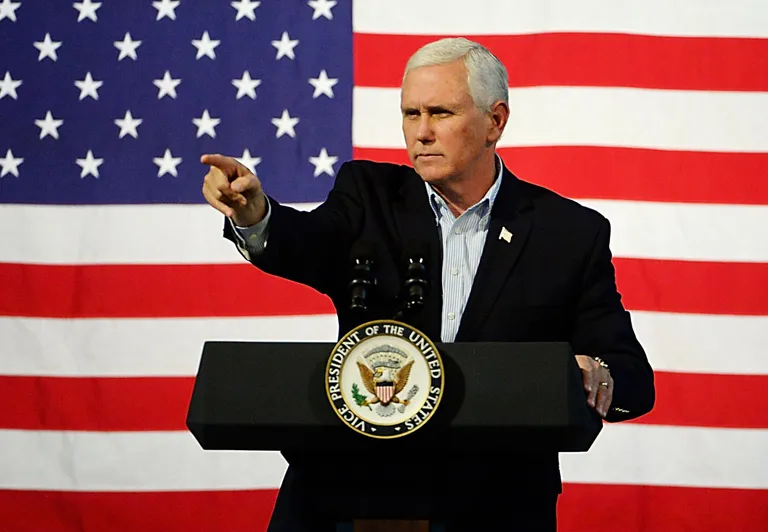 USA asepresident Mike Pence.