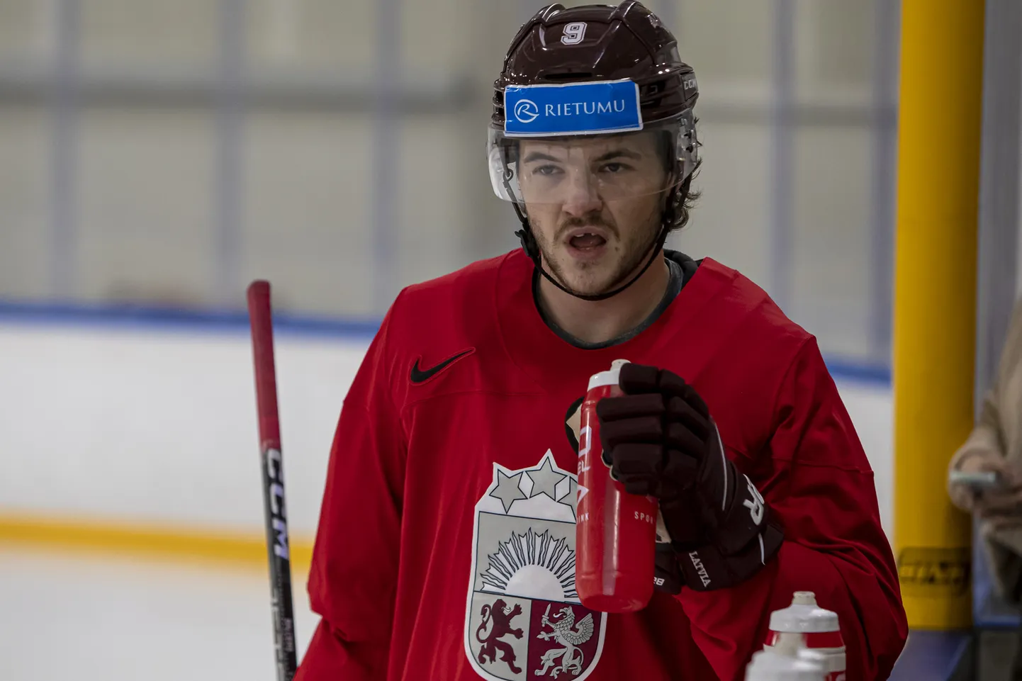 Latvijas hokejists Renārs Krastenbergs
