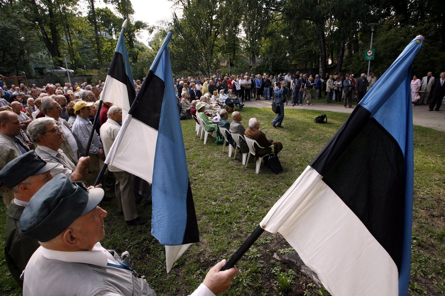 MRP sõlmimise aastapäeva tähistamine Tallinnas Hirvepargis.