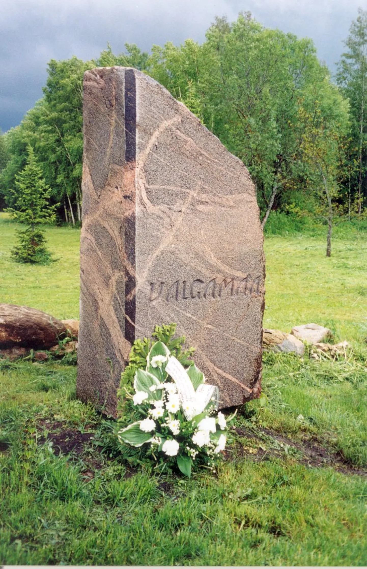 Kaks aastat tagasi pühitseti Pilistveres ka Valgamaa kivi.