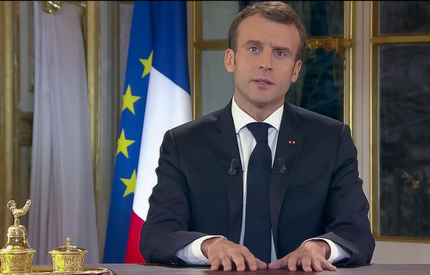 Riigipea Emmanuel Macron.
