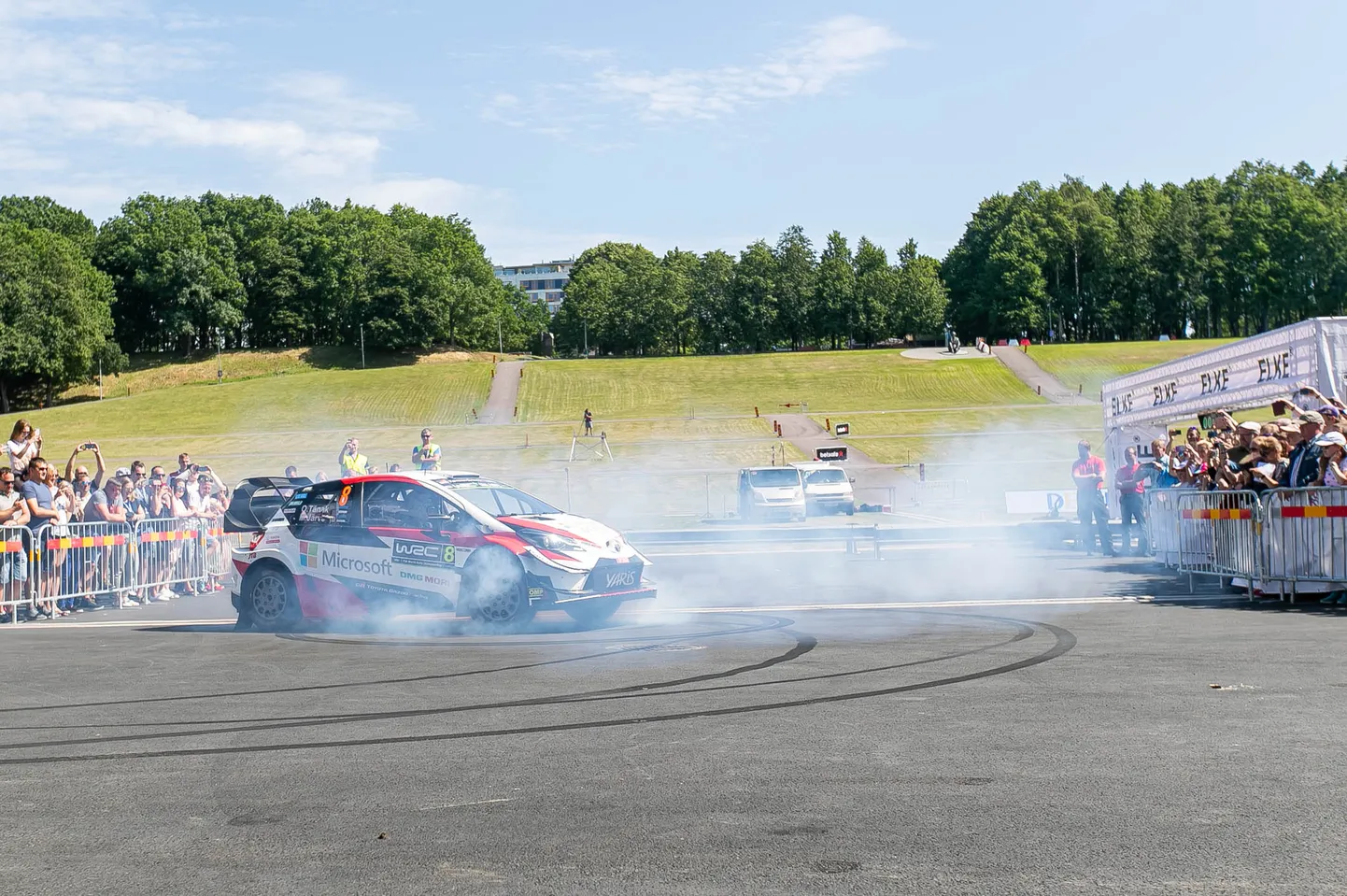 2019. aastal korraldas Ott Tänak koos Nubluga Tallinna Lauluväljakul rallipäeva. Kui Rally Estonia MM-ralli peaks tulevikus kolima Põhja-Eestisse, siis kas võiks üks kiiruskatse toimuda ka lauluväljakul?