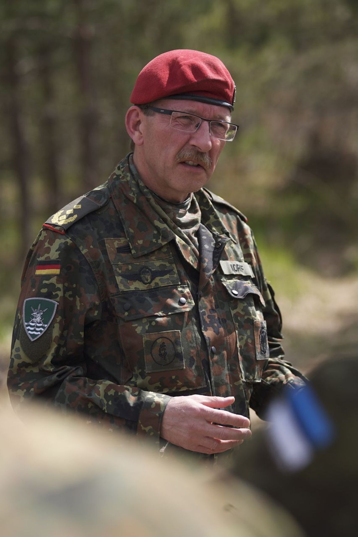 Kindralleitnant Rainer Korff.