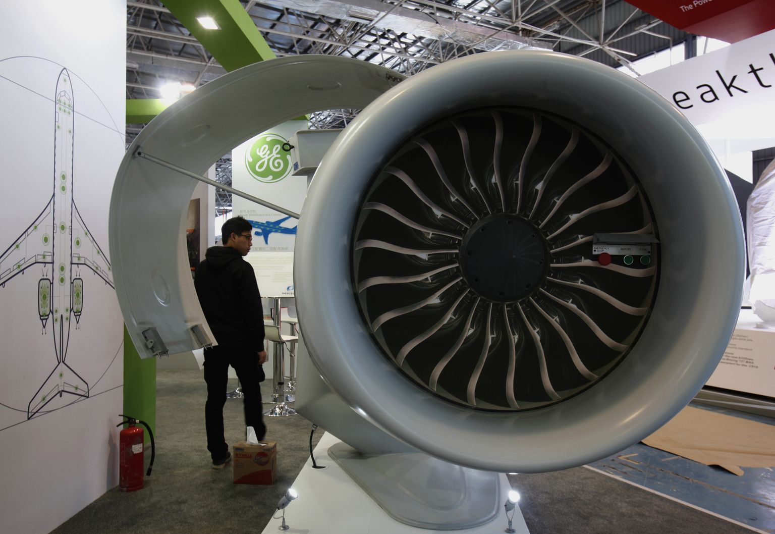 GE Aviationi ja Safran Groupi ühisettevõtte lennikimootori mudel. Foto on illustratiivne.