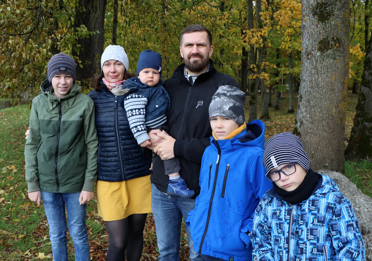 В прошлом году почетного звания "Отец года" был удостоен многодетный отец Урмо Тапнер.