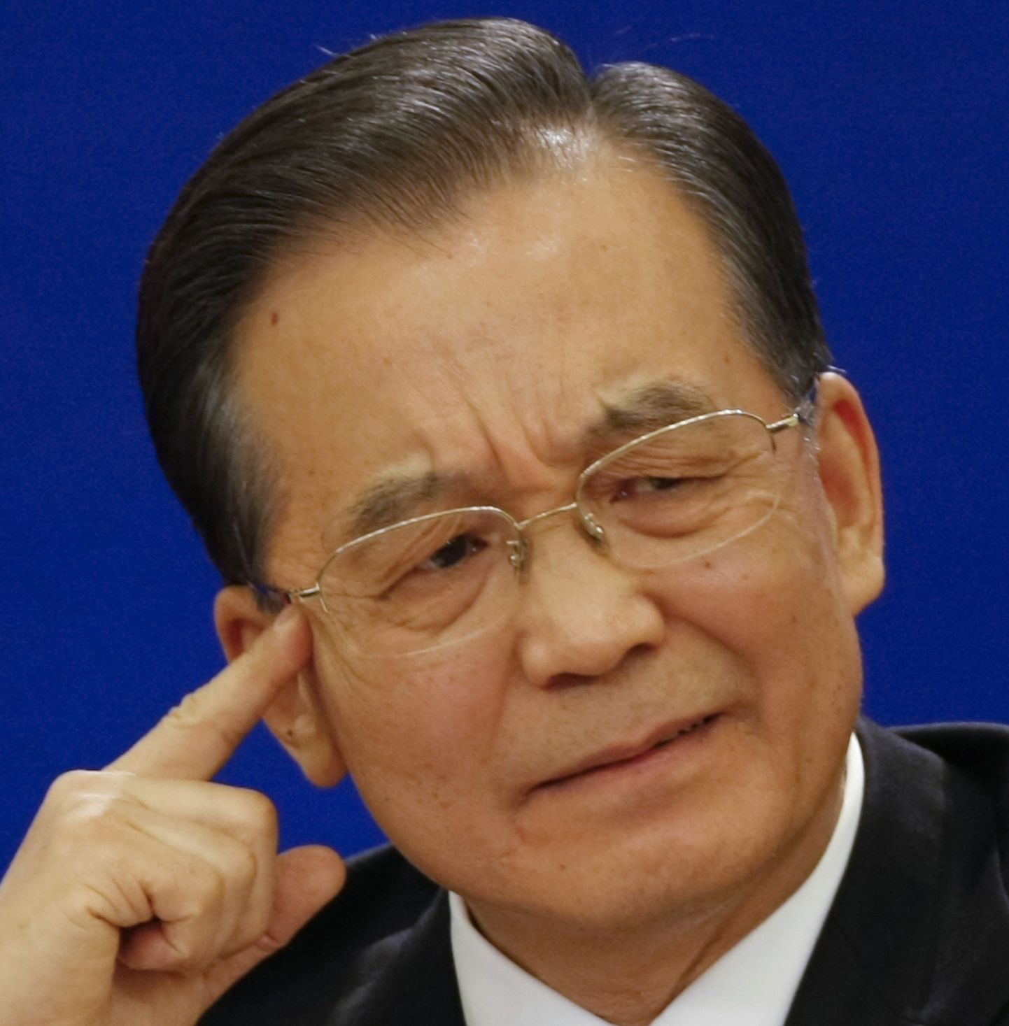 Hiina peaminister Wen Jiabao täna Pekingis.