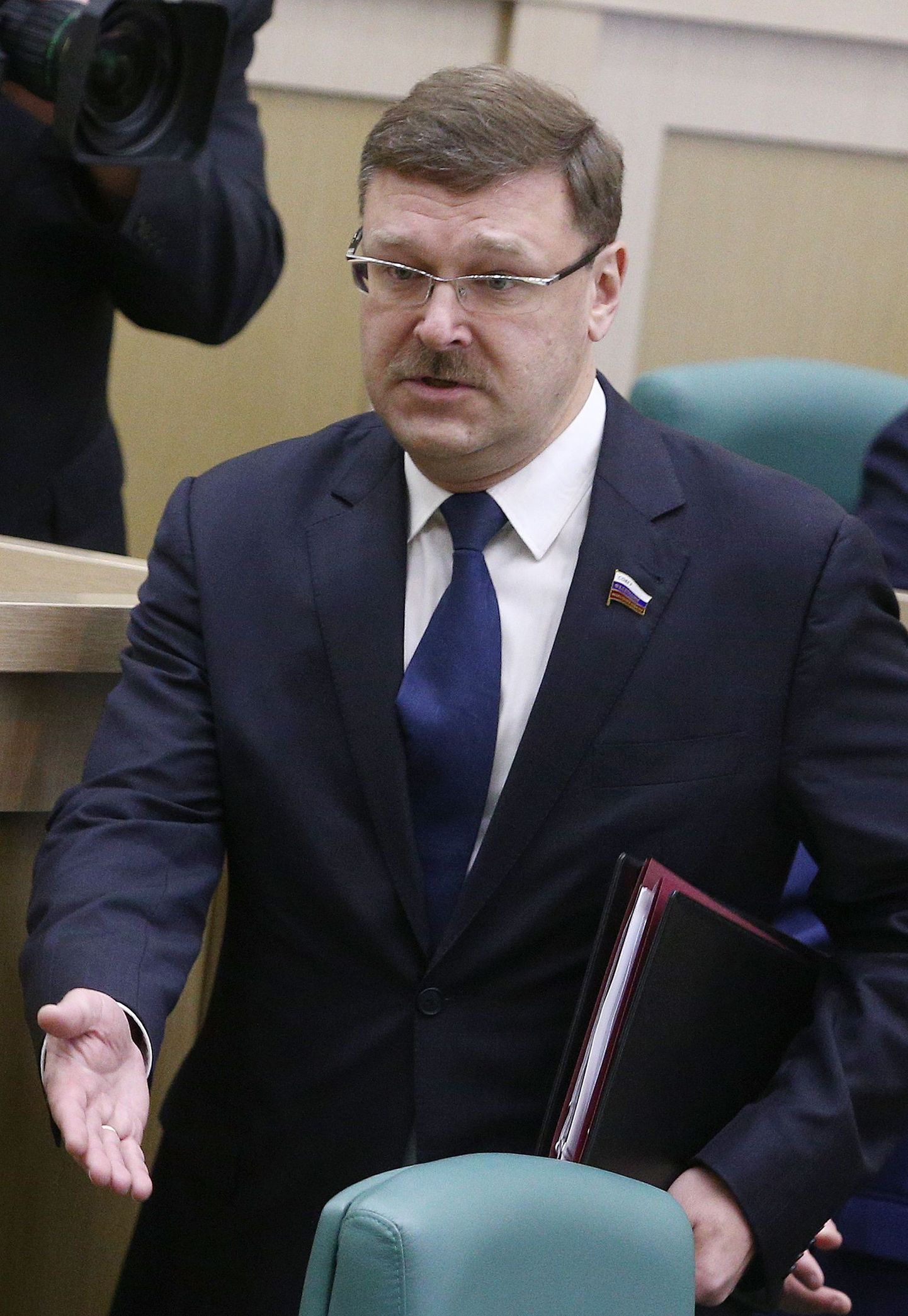 Vene föderatsiooninõukogu väliskomisjoni esimees Konstantin Kossatšov.