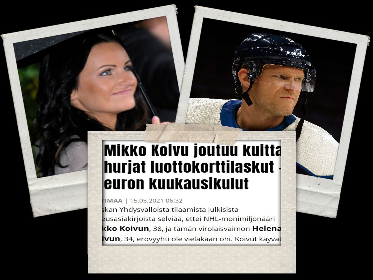 Eestlanna Helena Koivu ja Soome hokilegendi Mikko Koivu abilelu on lõpusirgel.