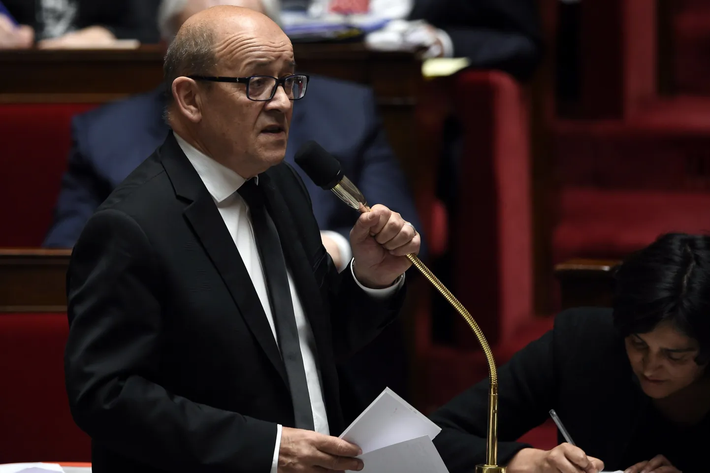 Prantsusmaa kaitseminister Jean-Yves Le Drian.