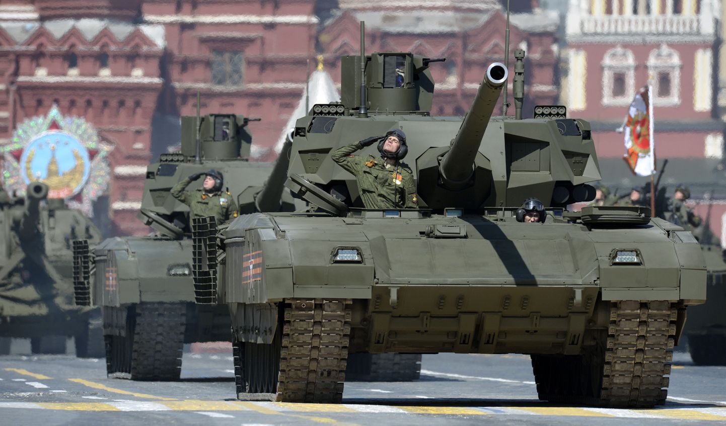 Vene sõjaväetehnika tank T-14 Armata