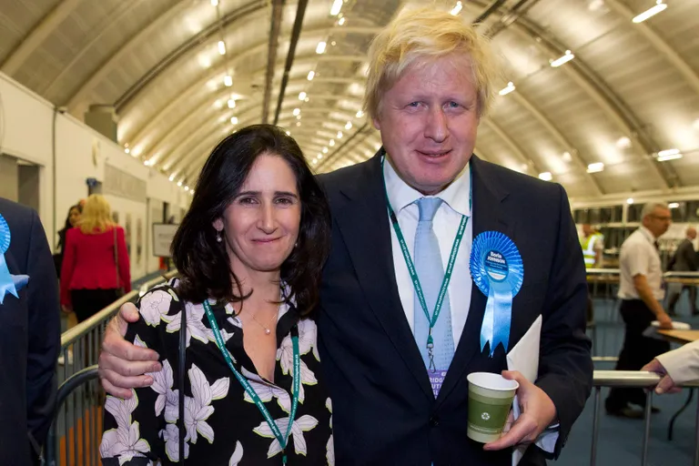 Boris Johnson ja eksabikaasa Marina Wheeler.
