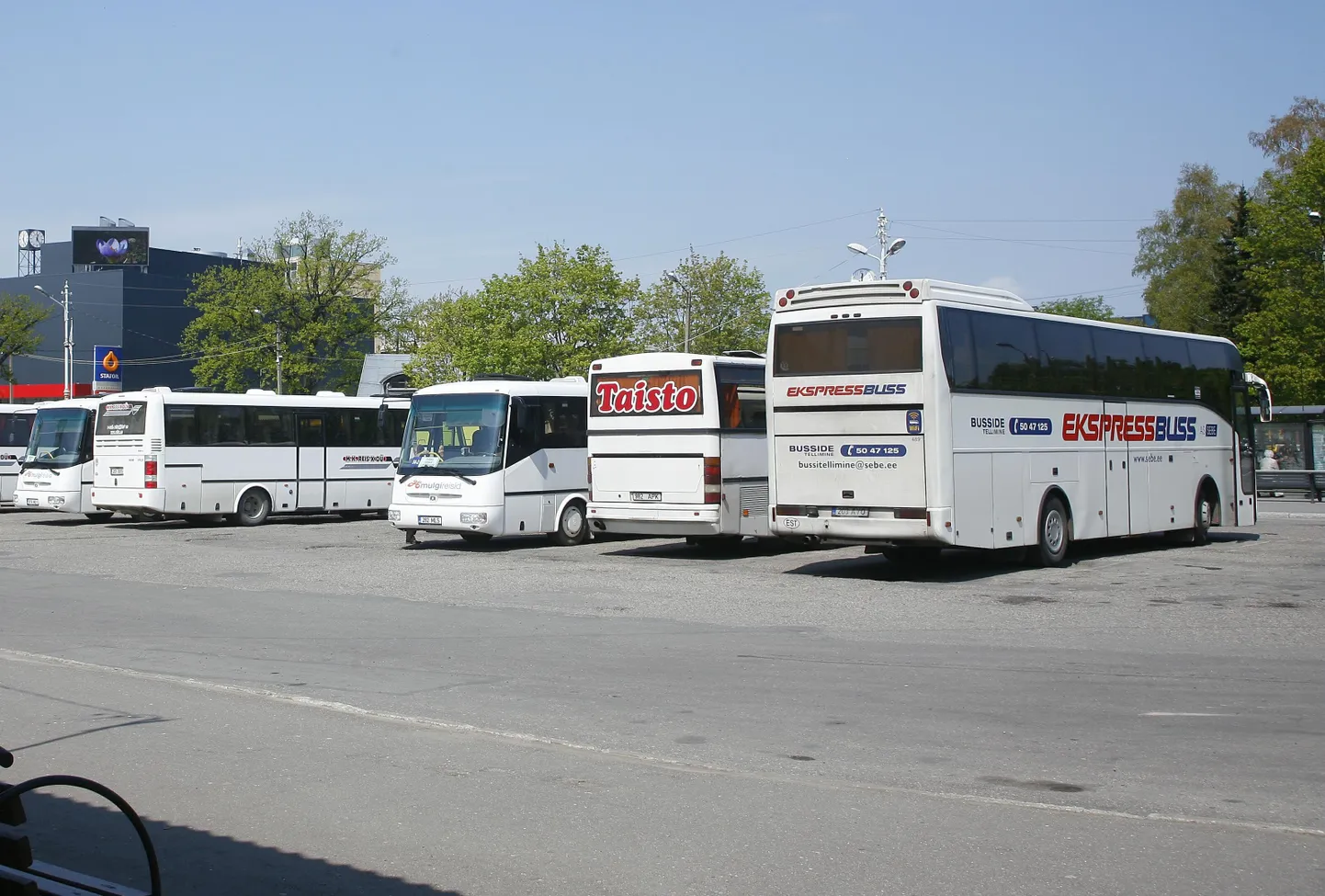 Pärnu bussijaam.