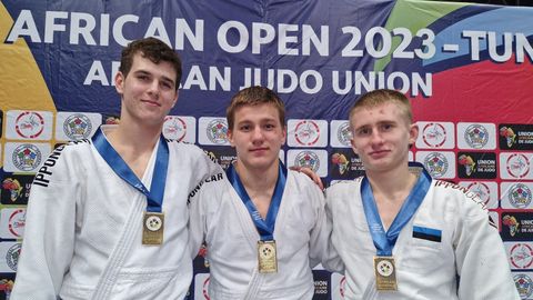 Eesti judokad naasevad Tuneesiast mitme poodiumikohaga