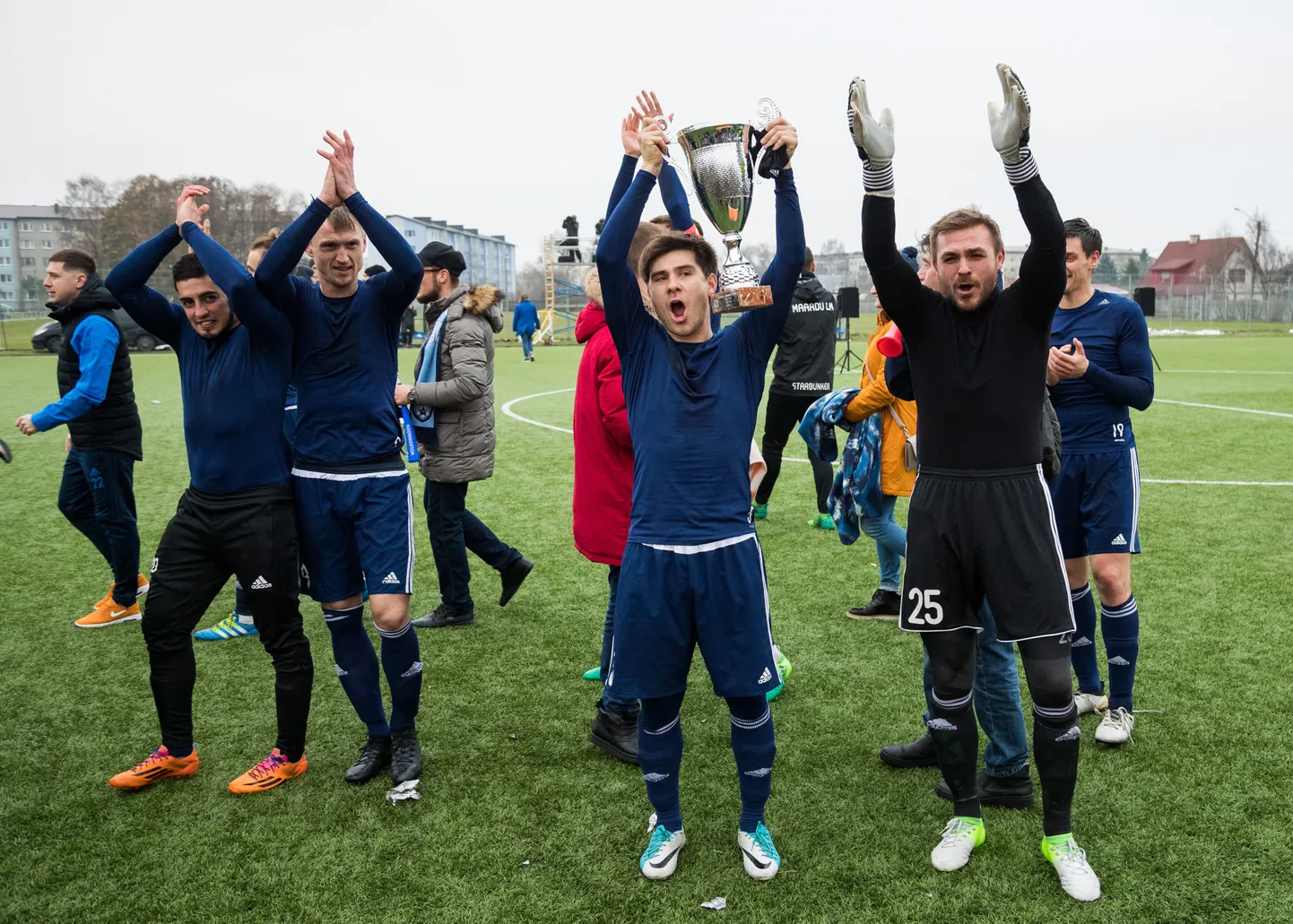 Maardu linnameeskond alistas esiliigas 2:1 Tallinna Kalevi ning kerkis järgmiseks hooajaks meistriliigasse