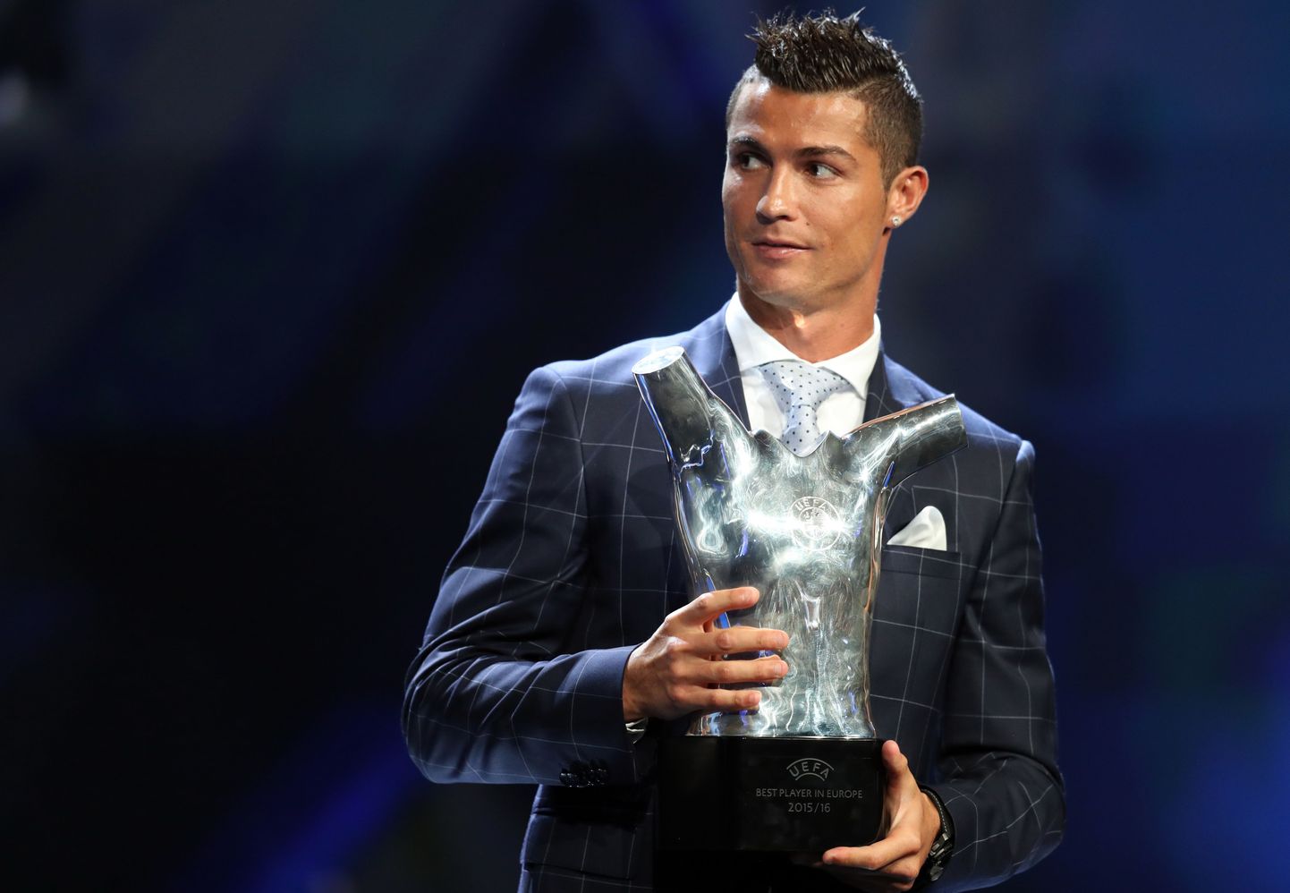 Cristiano Ronaldo valiti taaskord Euroopa parimaks jalgpalluriks.