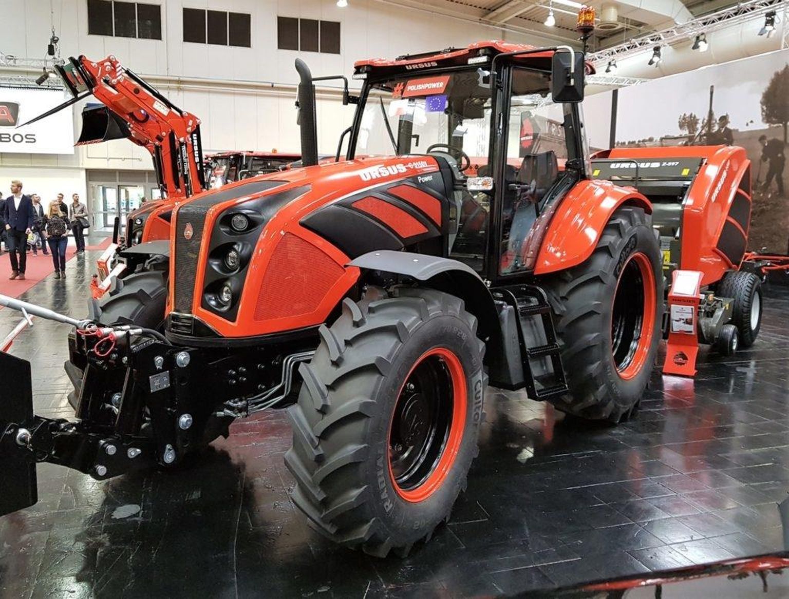 Esmakordselt esitleti traktorit Ursus C-3150 2017. aasta Agritechnica messil.