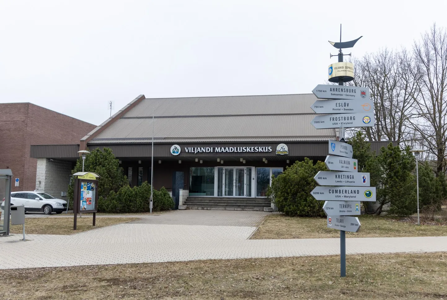 Praegune Viljandi maadluskeskus Vaksali tänaval