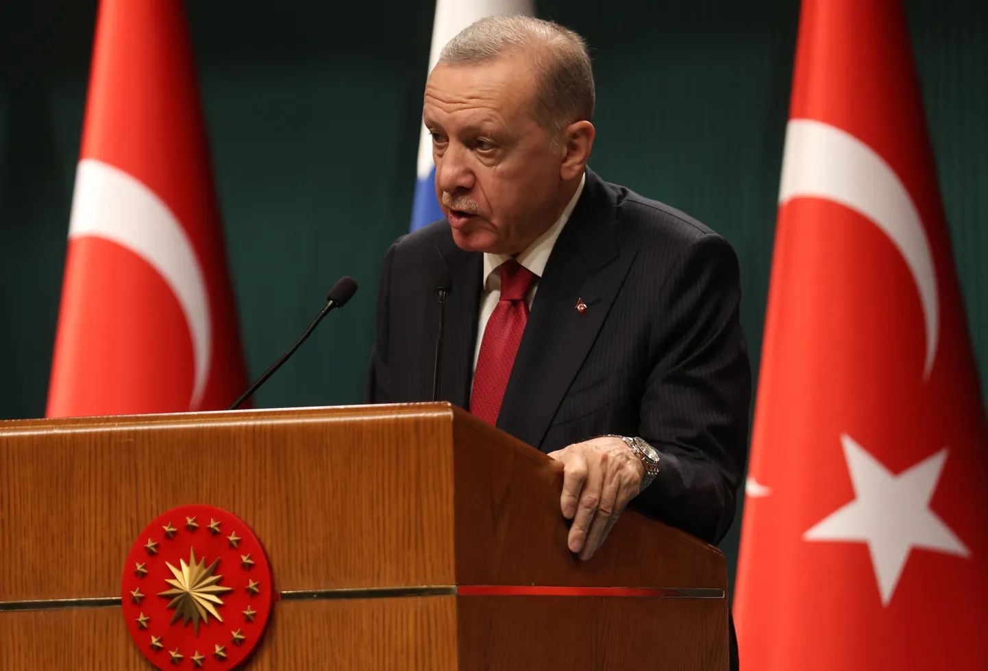 Türgi president Recep Tayyip Erdoğan.
