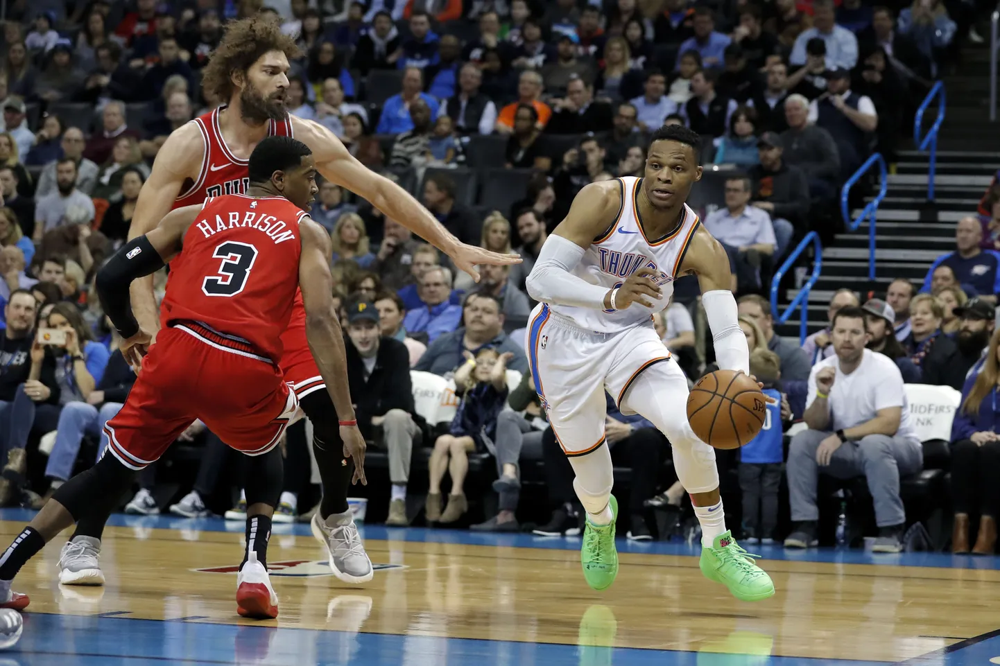 Russell Westbrook tegi karjääri 111. kolmikduubli.