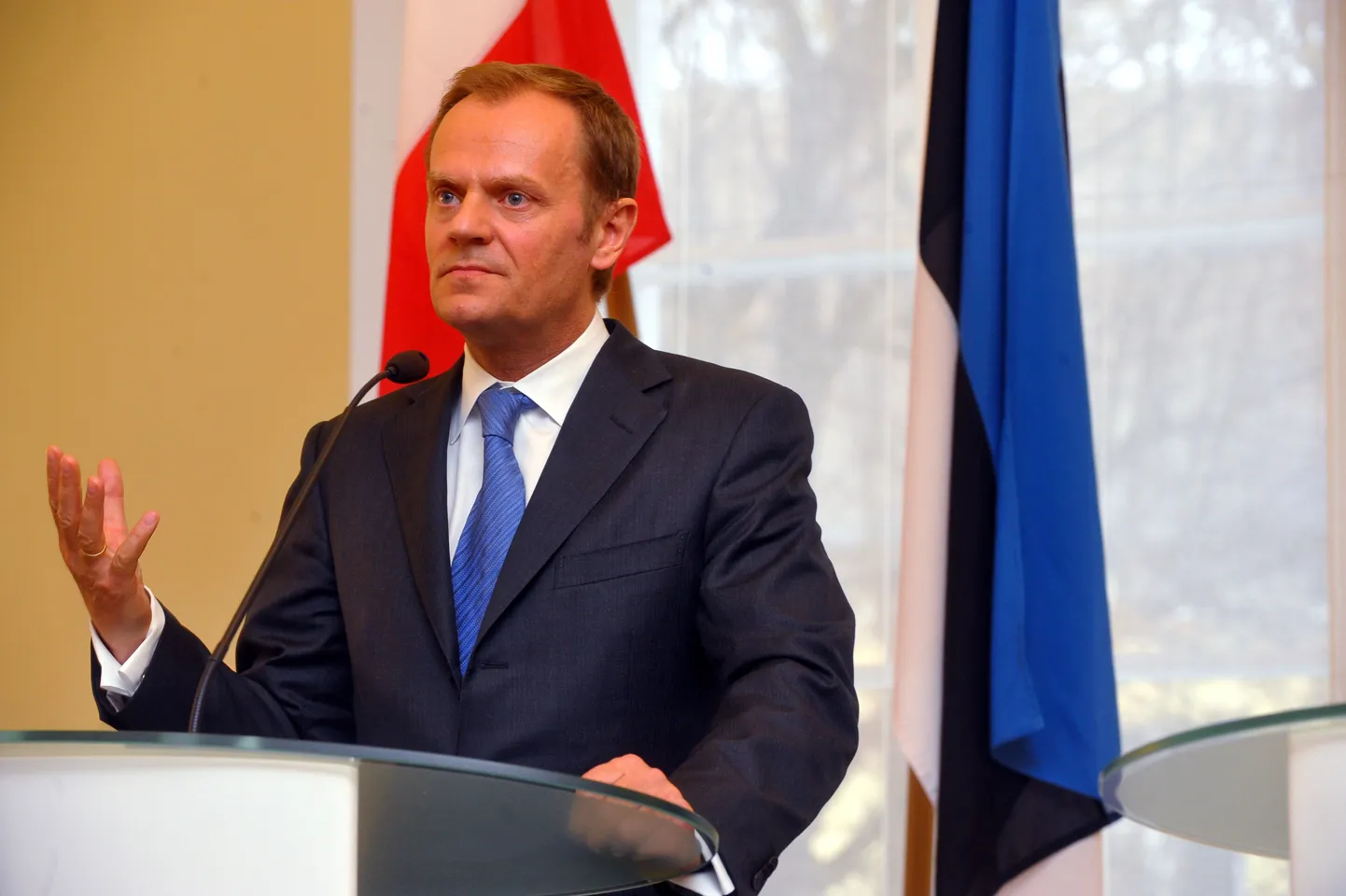 Poola peaminister Donald Tusk.