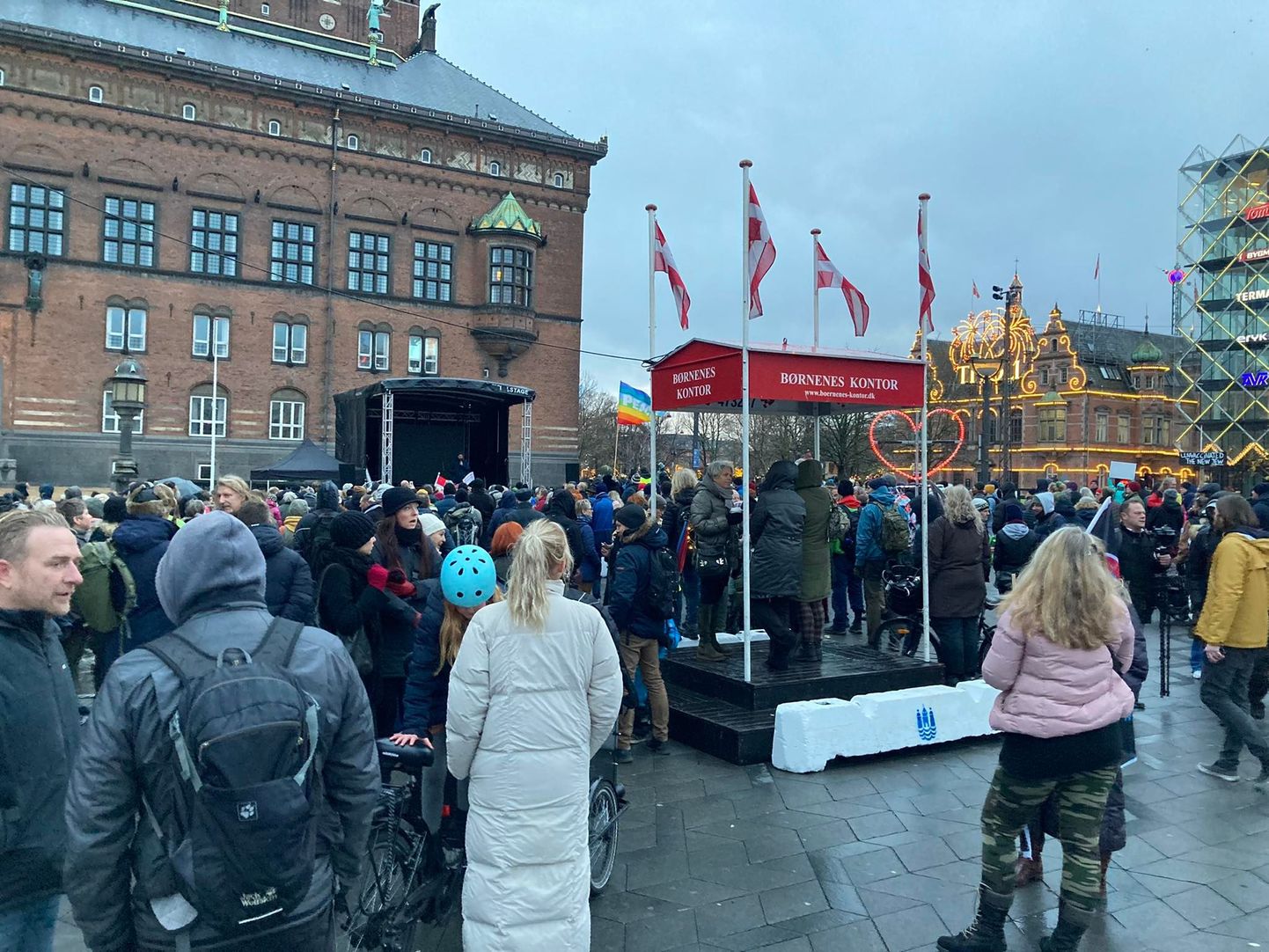 Protest Kopenhaagenis.