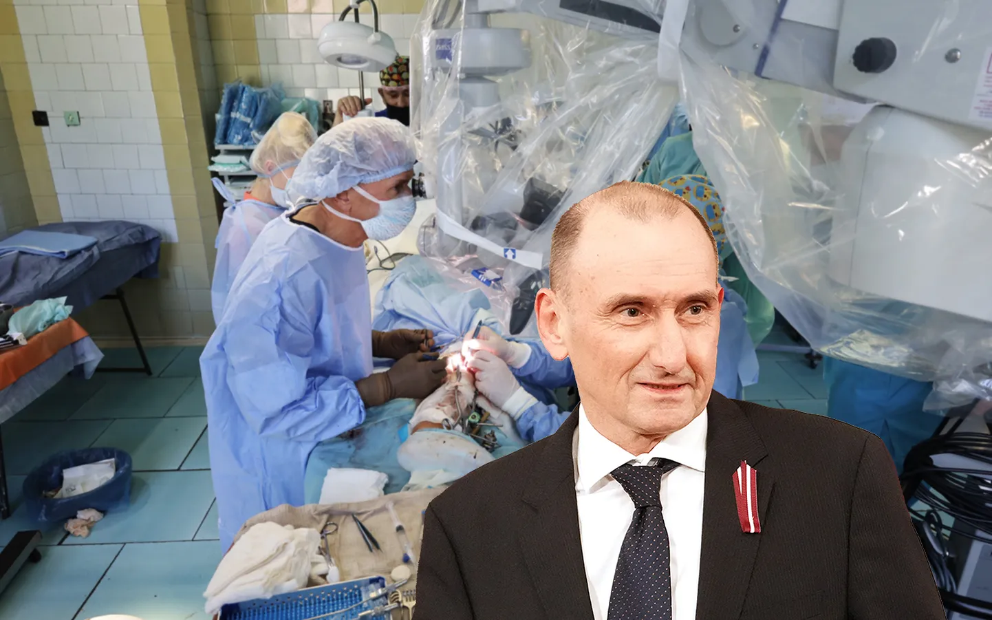 Микрохирург Олаф Либерманис
