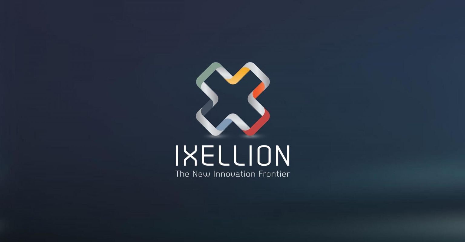 Firma Ixellion logo ettevõtte kodulehel. 
