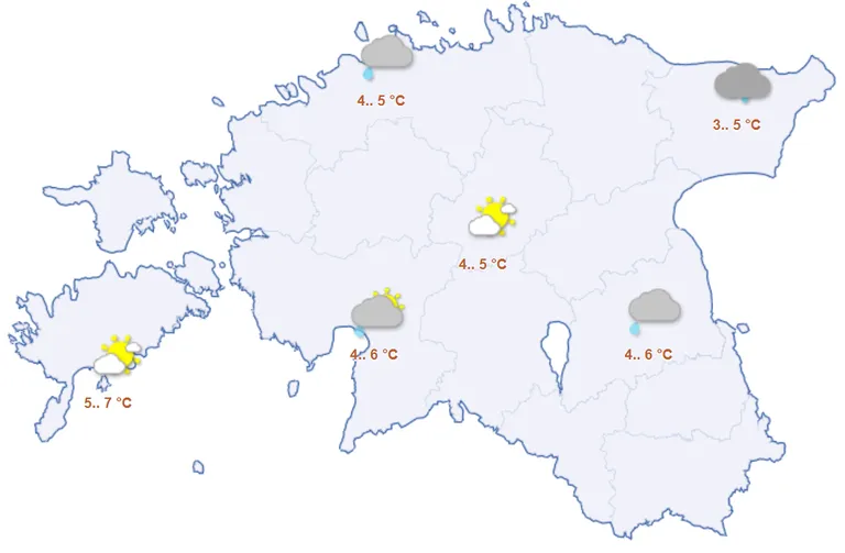 Ilm pühapäeval