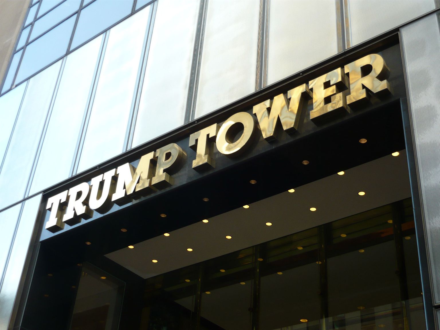 Trump Tower New Yorgis Manhattanil