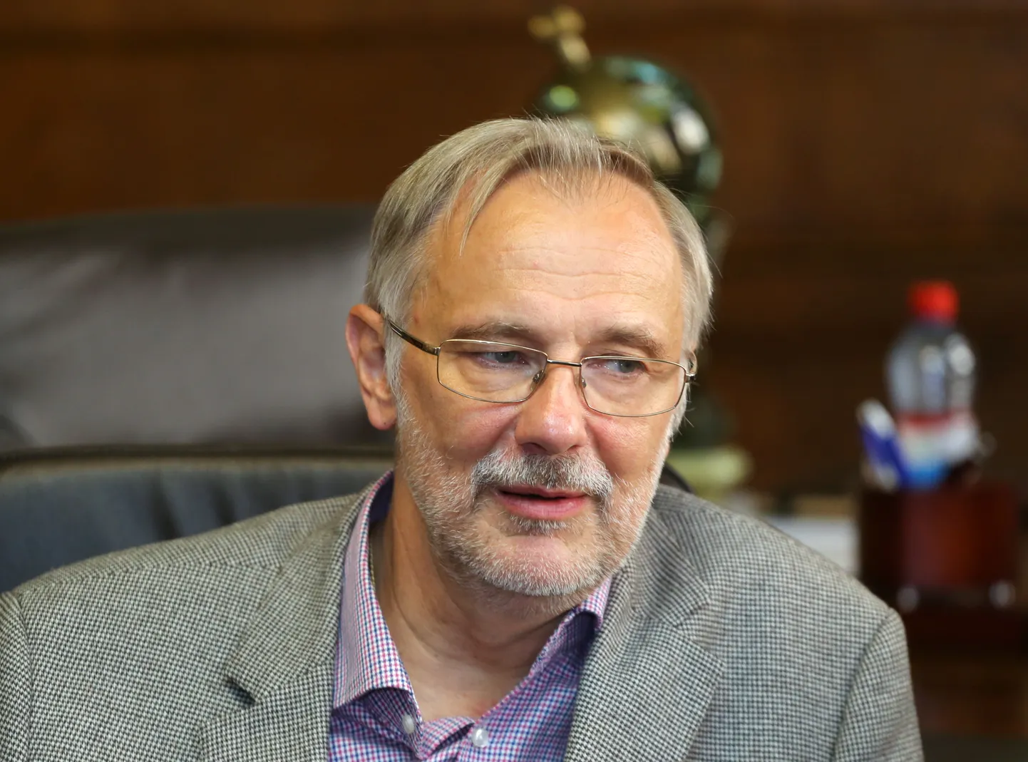 Latvijas Universitātes Senāta priekšsēdētājs Mārcis Auziņš.