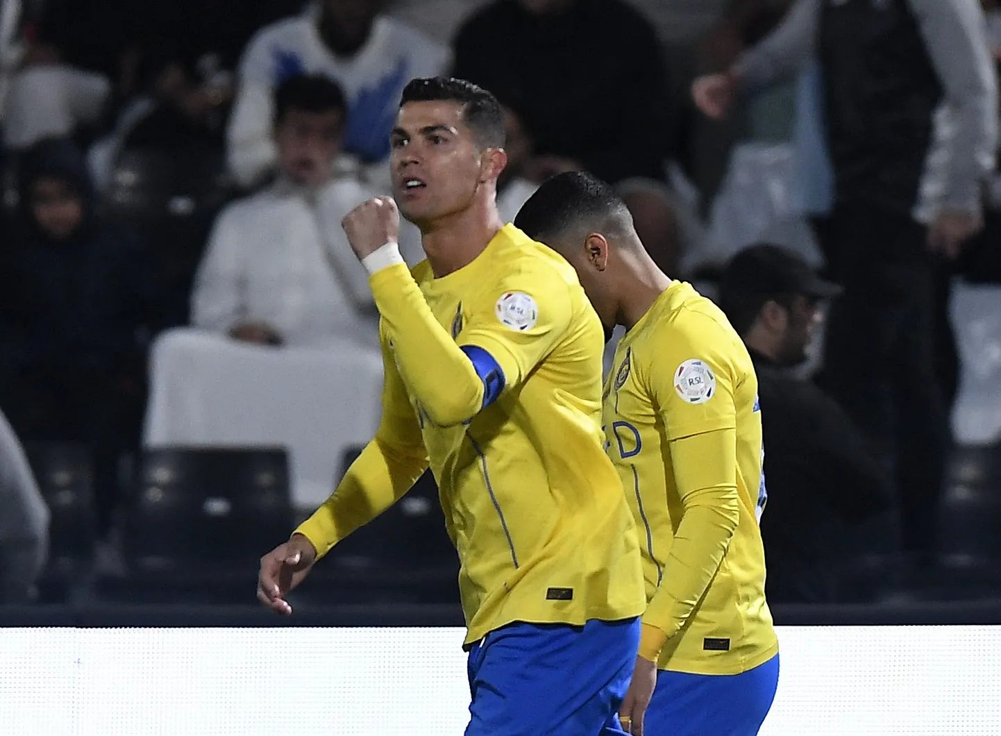 Cristiano Ronaldo reageerimas fännide peale.