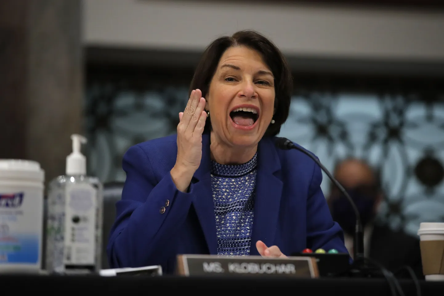 Senaator Amy Klobuchar.