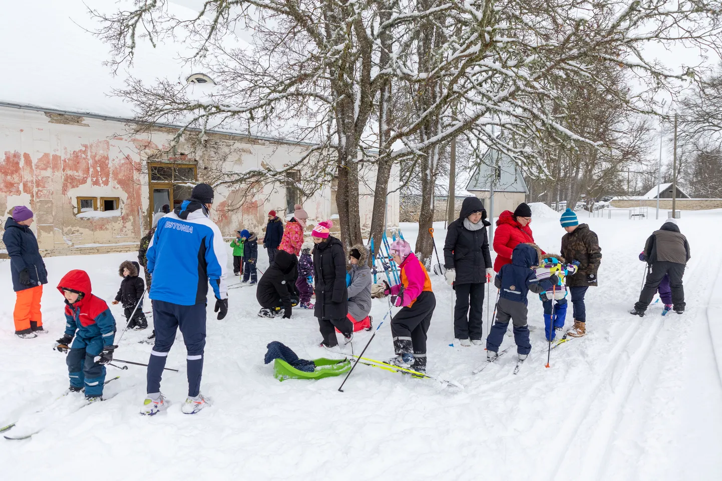 Mudilaste karikasari Roosna-Allikul ootab taas lapsi suusatama.