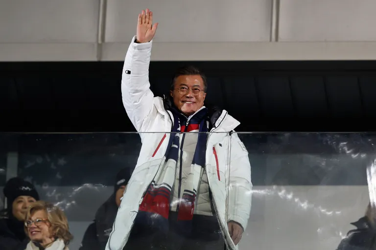Lõuna-Korea president Moon Jae-in