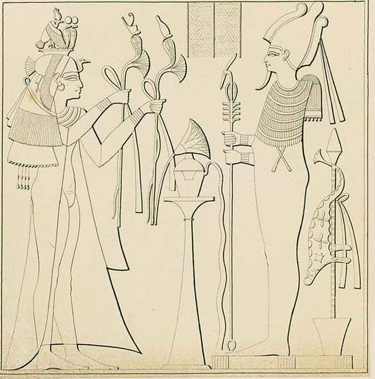 Ramses III ja ta naine Tiye