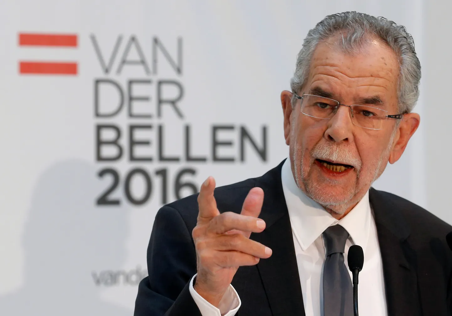 Austria president Alexander Van der Bellen.