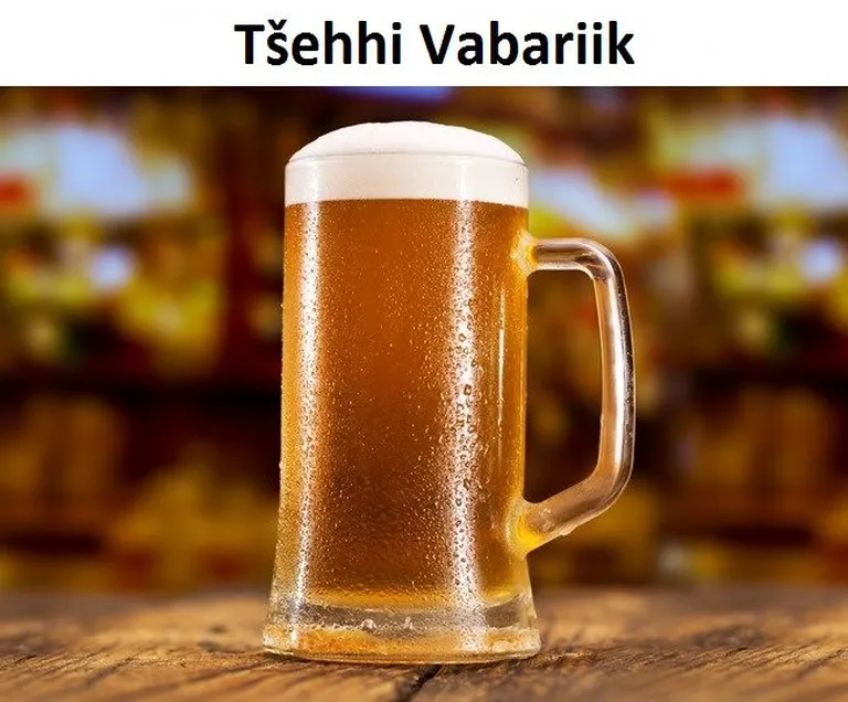 Klaas õlle.