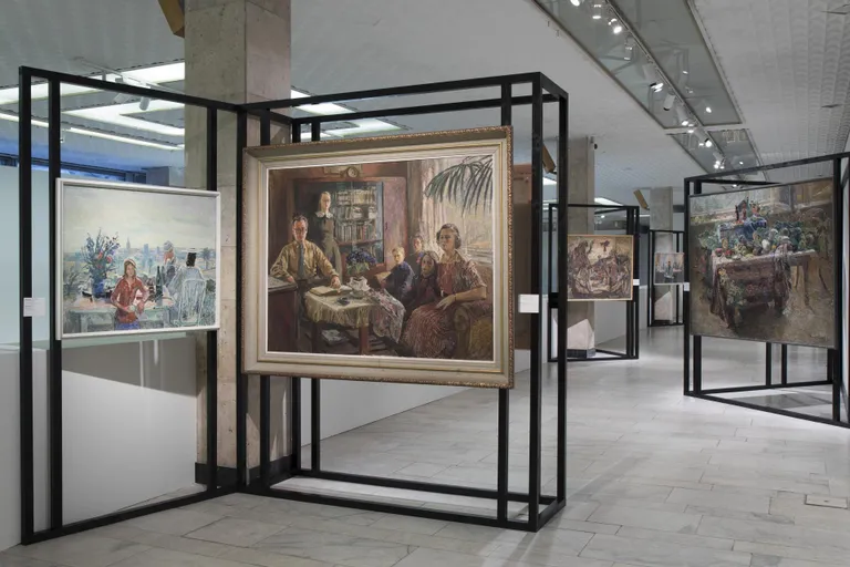 «Piiride poeetika. Eesti kunst 1918–2018.» Näitusevaade.
