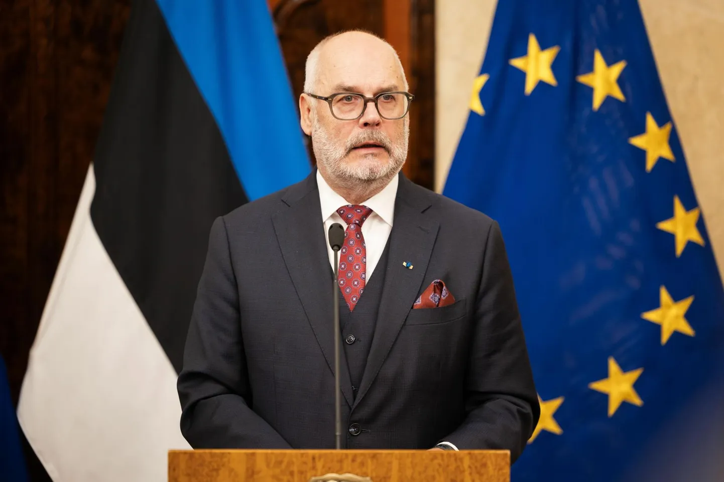 President Alar Karis.