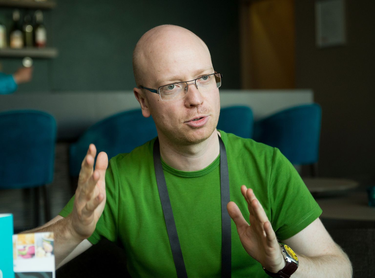 Eesti Eurovisiooni delegatsiooni juht Mart Normet.
