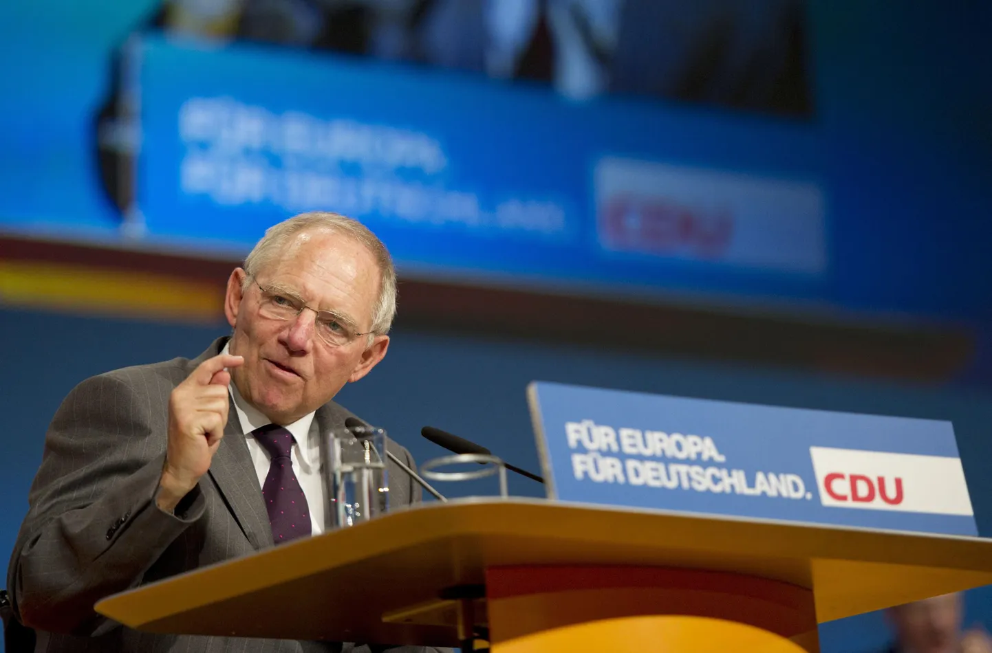 Saksa rahandusminister Wolfgang Schäuble