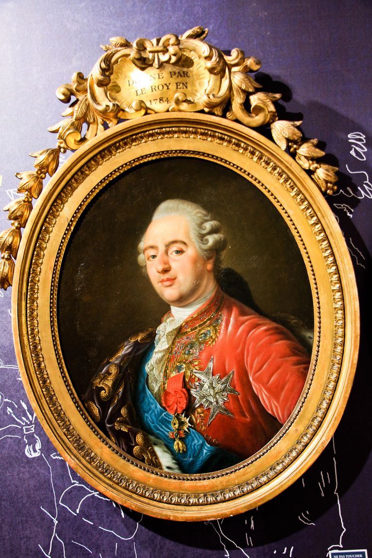 Prantsusmaa kuningas Louis XVI 1784. aasta maalil