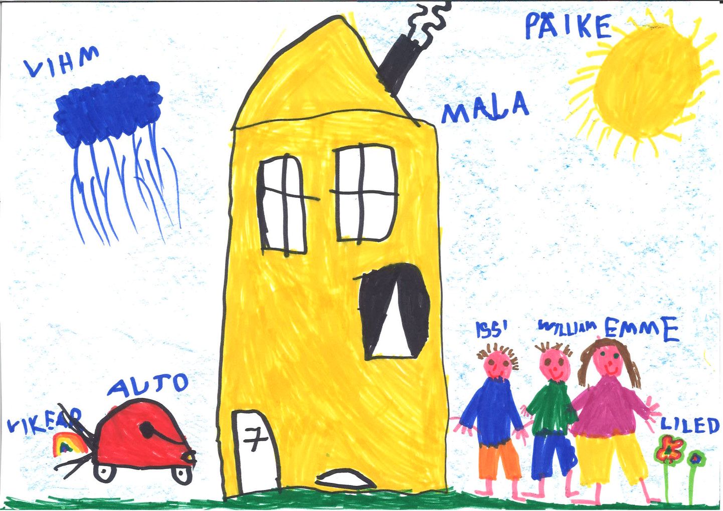 William Lindov, 6 a, Pärnu Raja lasteaed, Tragide Kassipoegade rühm