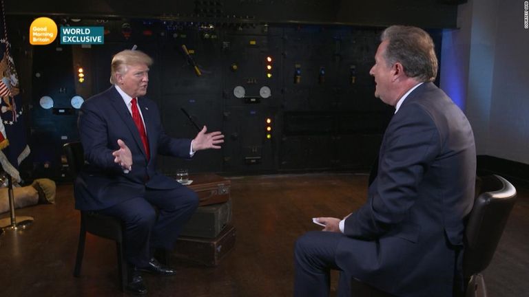 Piers Morgan intervjueeris Donald Trumpi