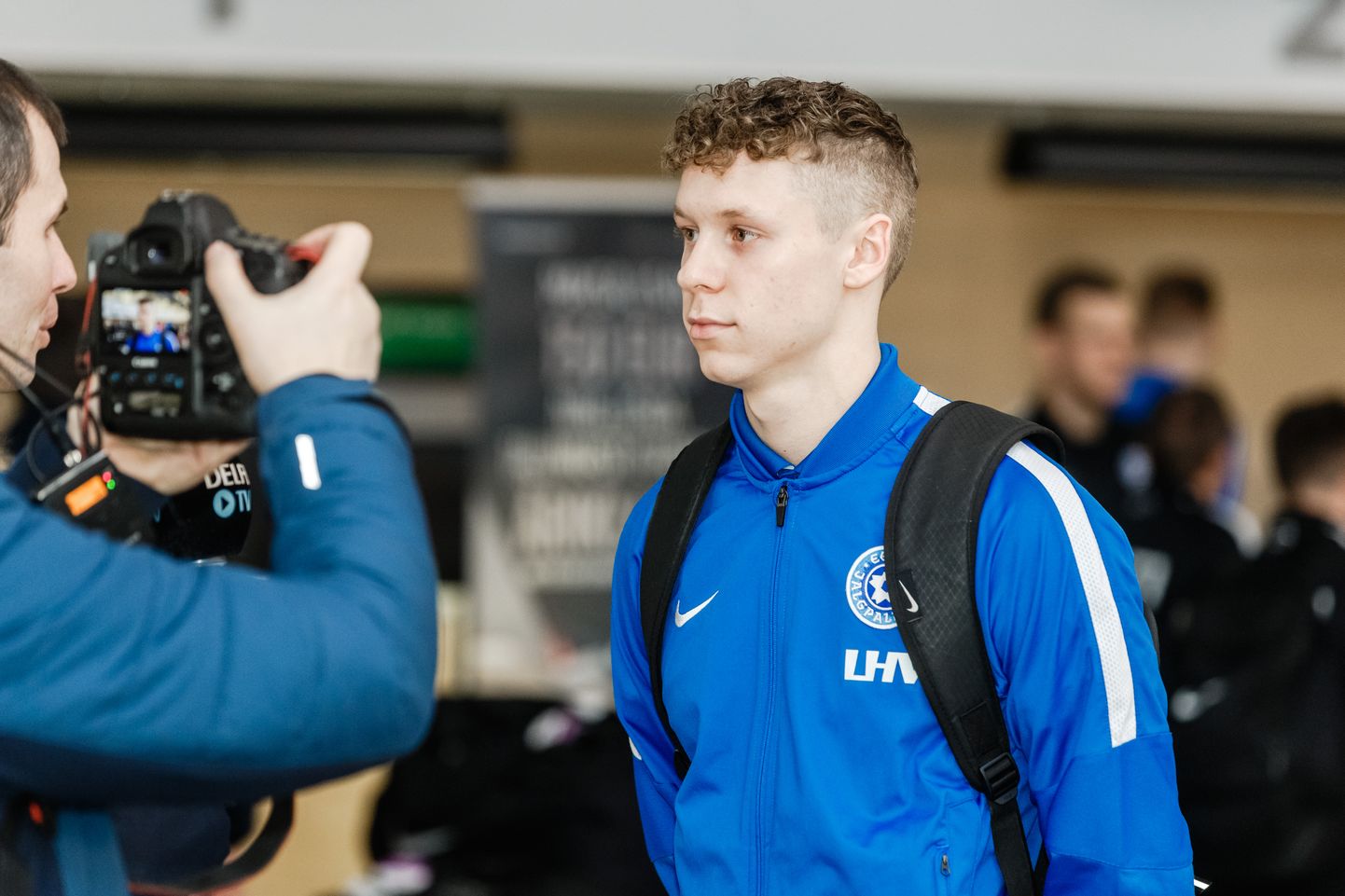 Eesti U23 jalgpallikoondise poolkaitsja Markus Poom